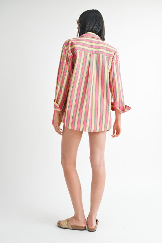 MARGARET STRIPED SHIRT