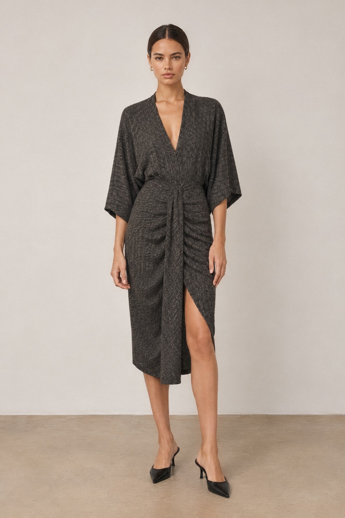 MYA LUREX DRESS