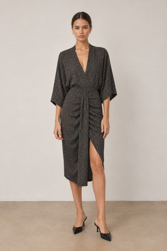 MYA LUREX DRESS