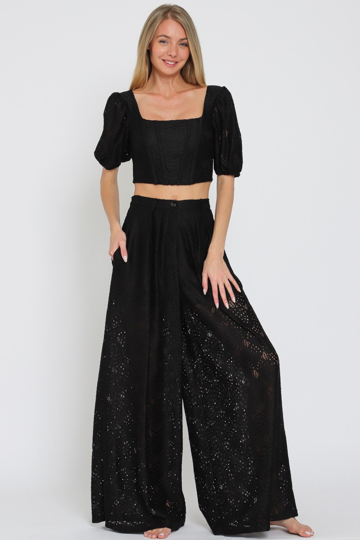 BECKY LACE SET