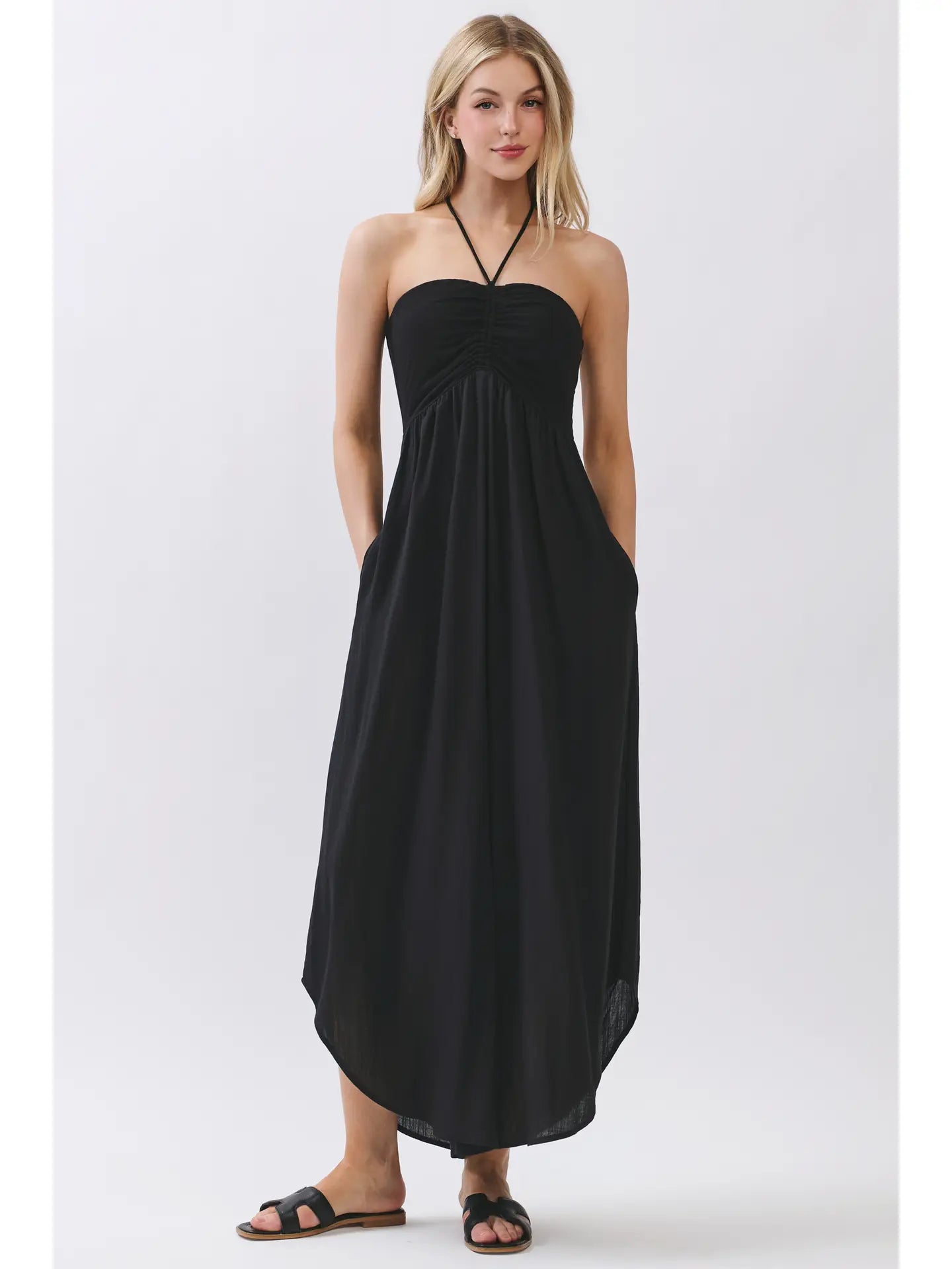DALTON STRAPLESS JUMPSUIT