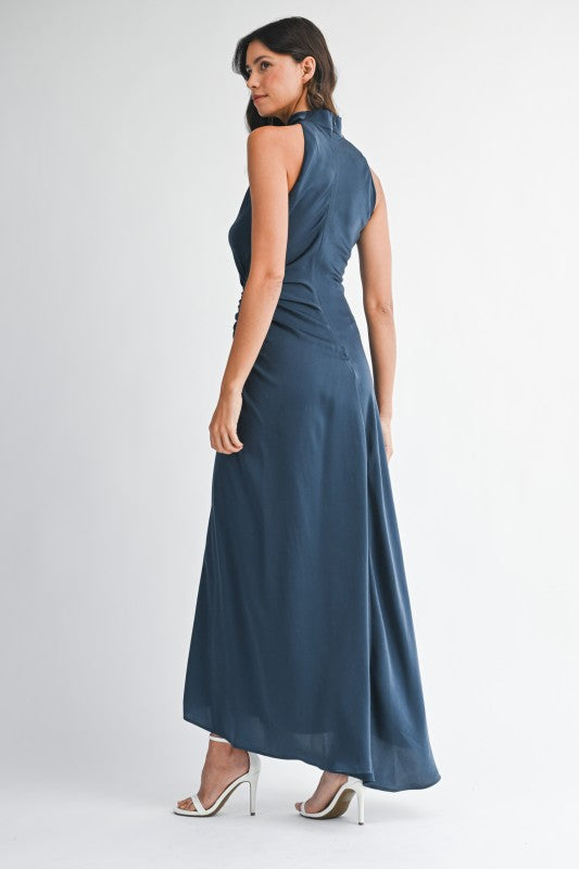 JILLIAN MOCK NECK DRESS