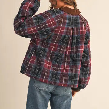 LORI PLAID JACKET
