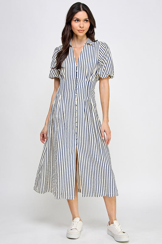 BRIDGET STRIPED DRESS