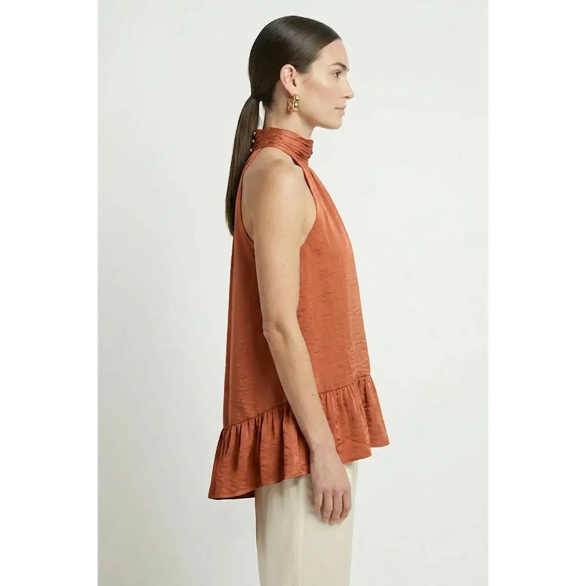 DEMI TUNIC HALTER TOP