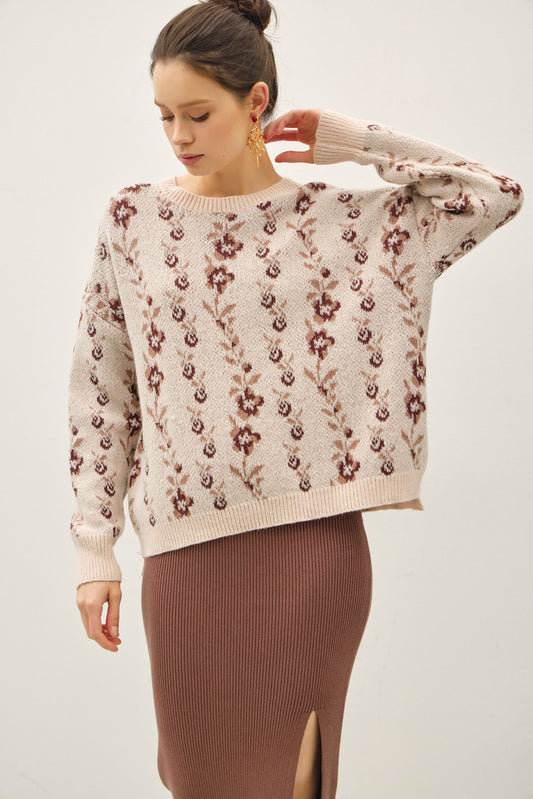 MATILDA FLORAL SWEATER