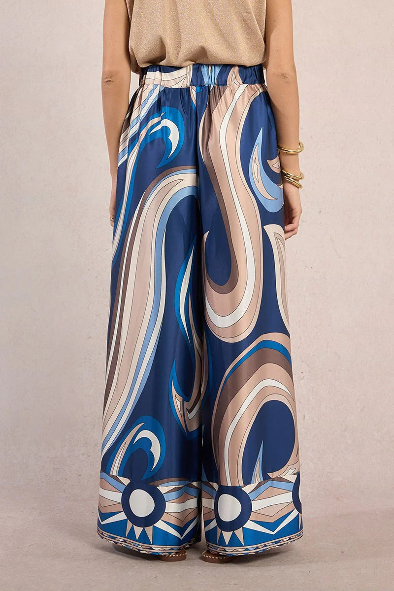 EMILY ABSTRACT PRINTED PANT