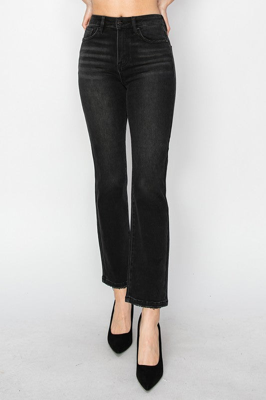 KELSEY CROPPED STRAIGHT LEG DENIM