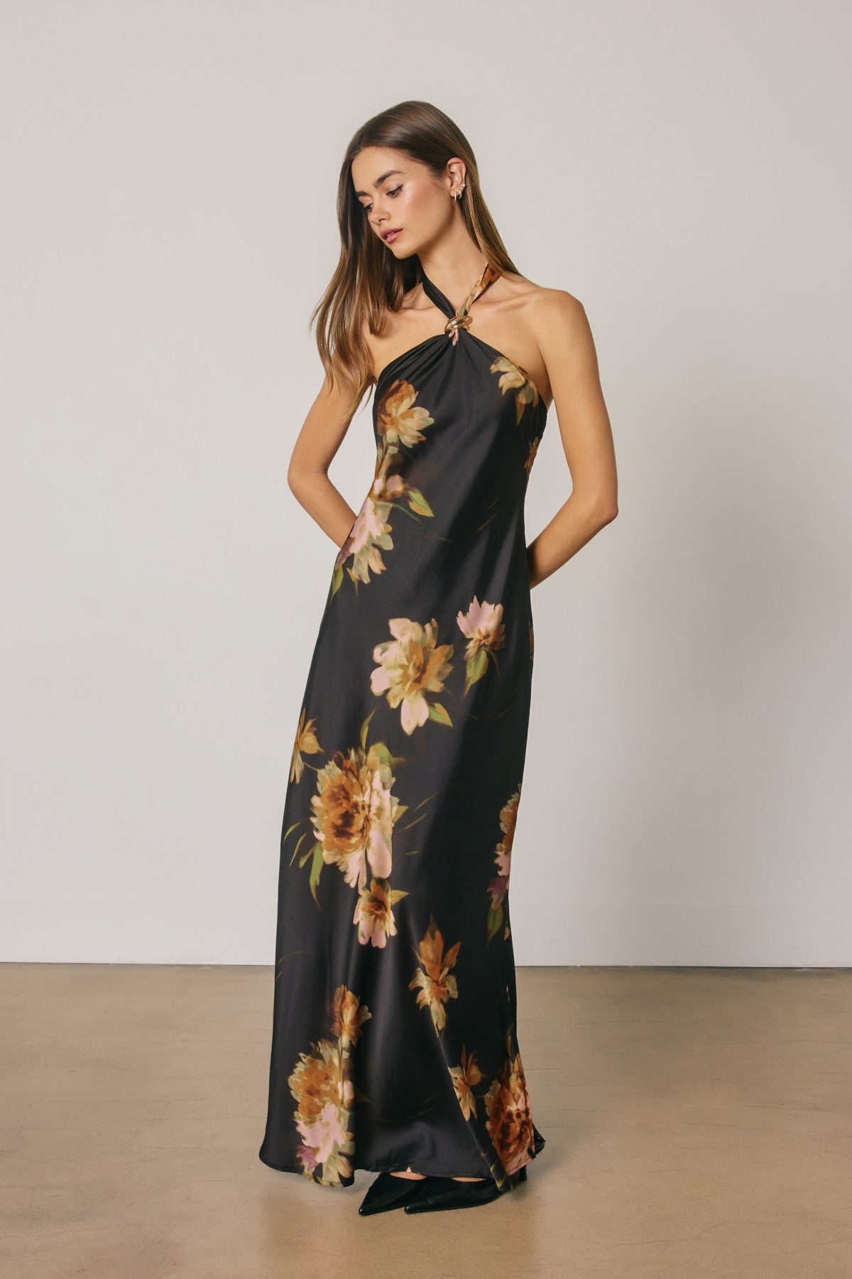 BLAIRE HALTER DRESS