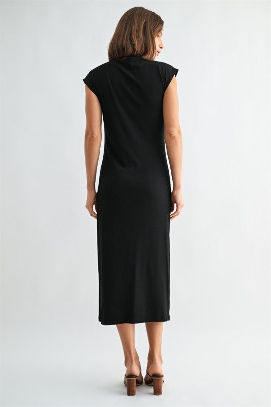 ALLY CAP SLEEVE DRESS