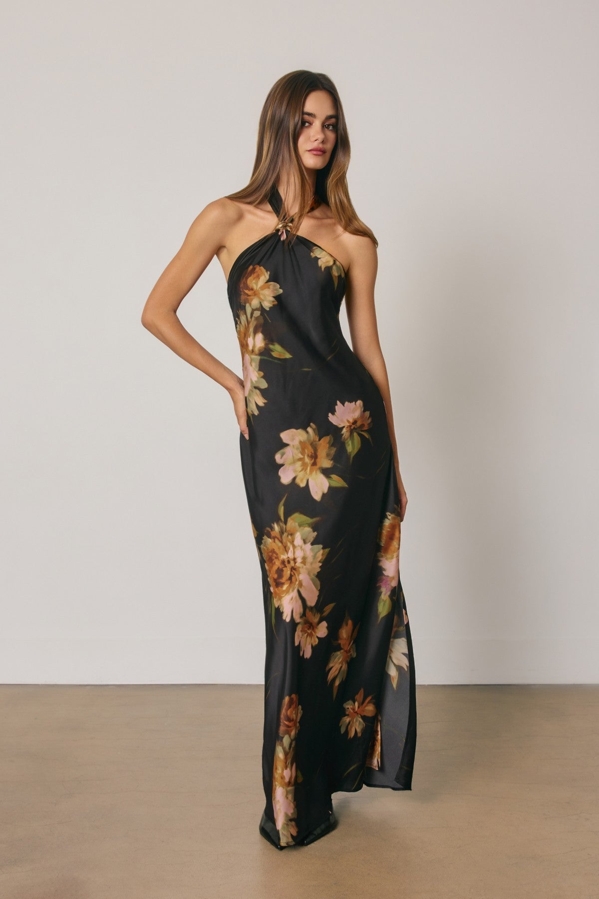 BLAIRE HALTER DRESS