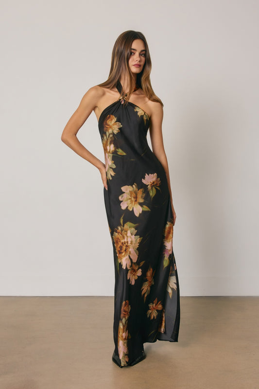 BLAIRE HALTER DRESS