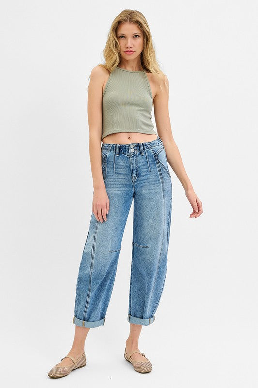 NIKKI BARREL JEANS
