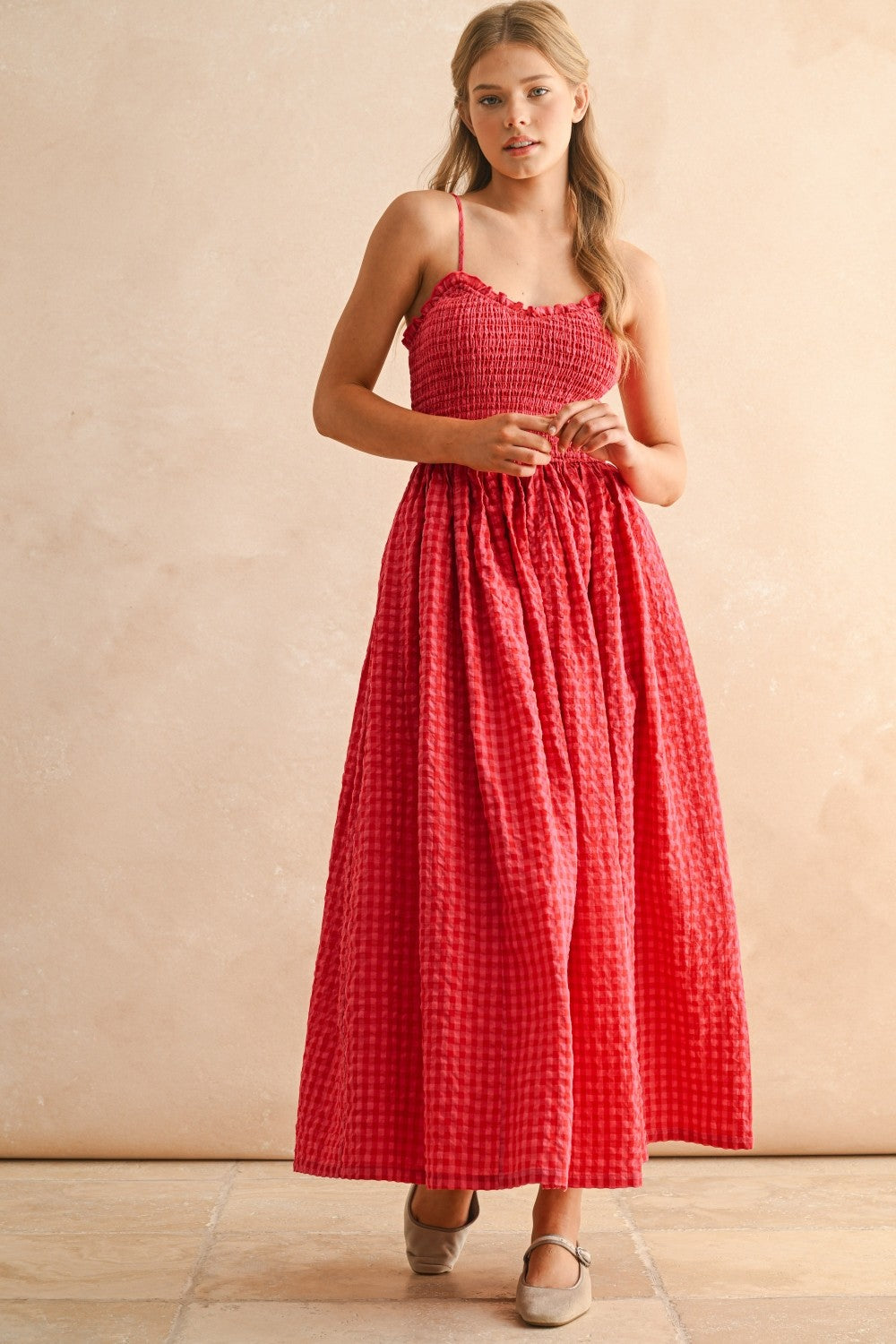 LAYLA GINGHAM DRESS