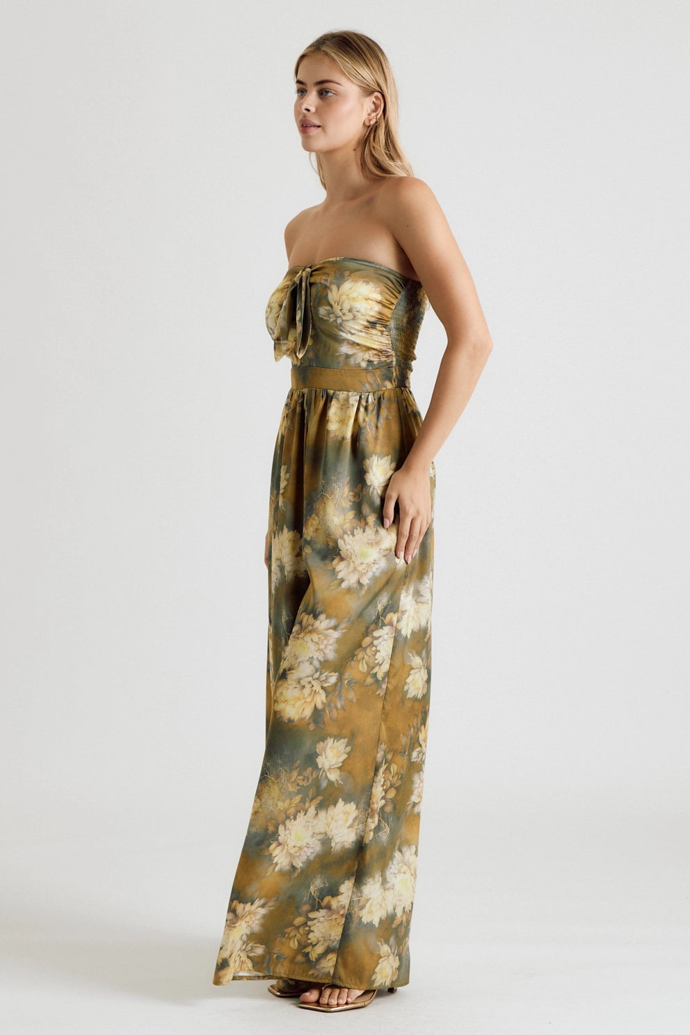 CALLA STRAPLESS JUMPSUIT