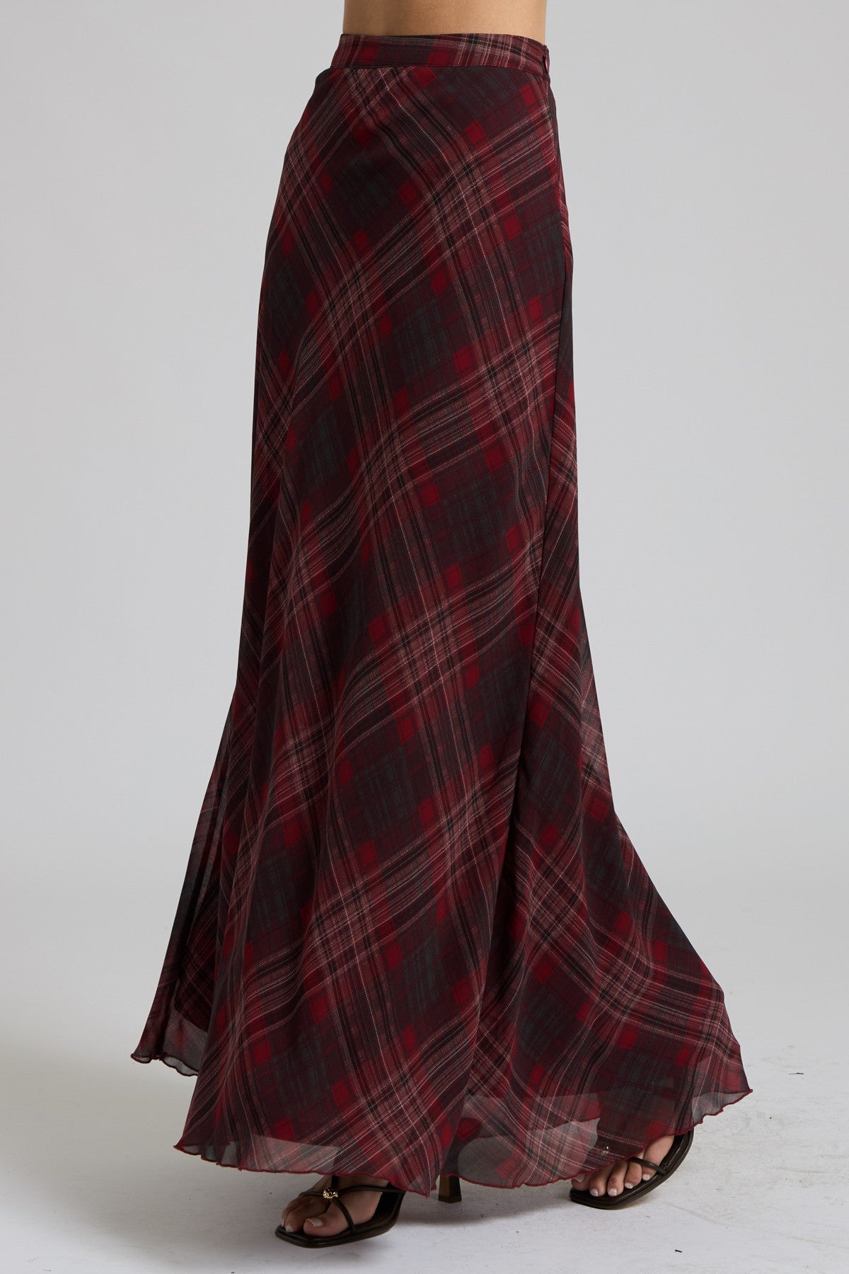 JOSEPHINE PLAID SKIRT
