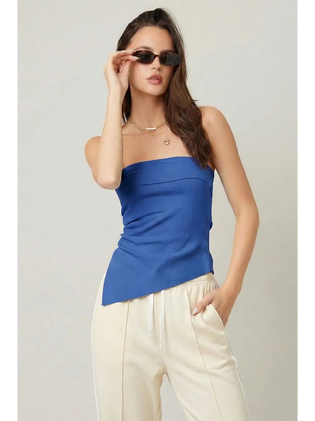 GIGI KNIT TUBE TOP