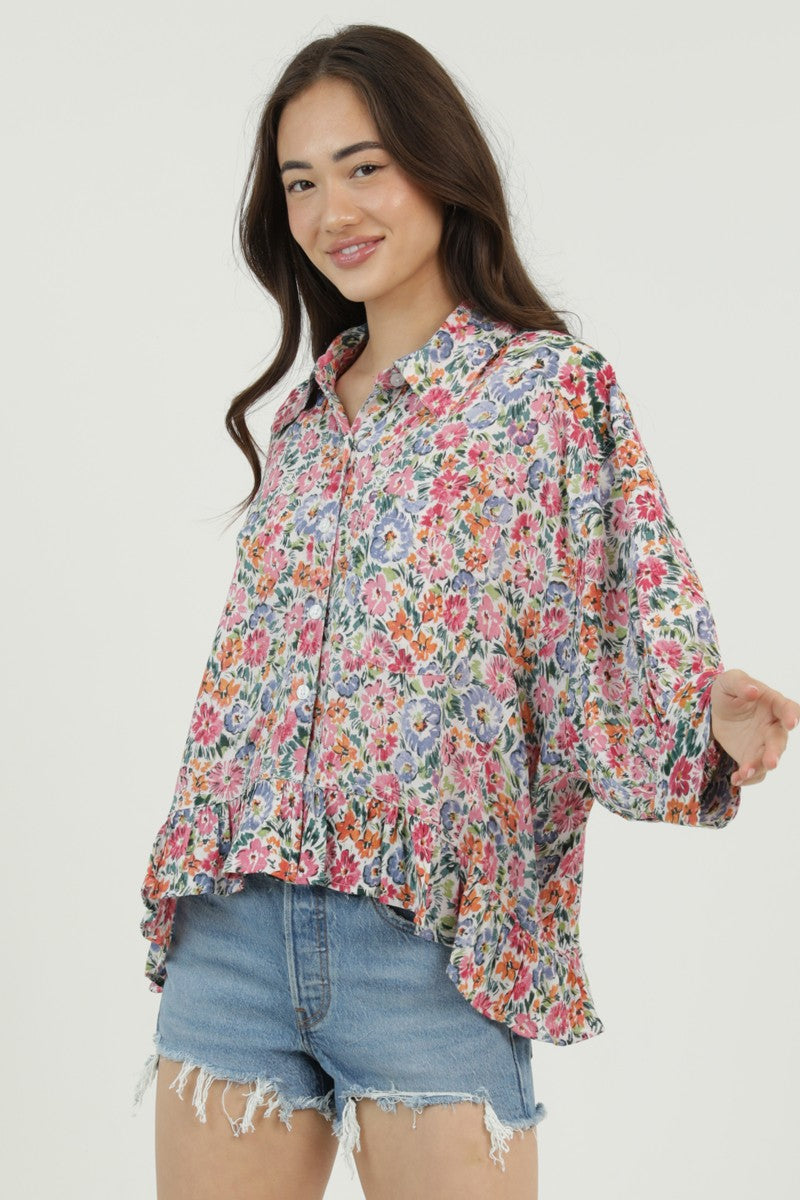 MJ FLORAL TOP