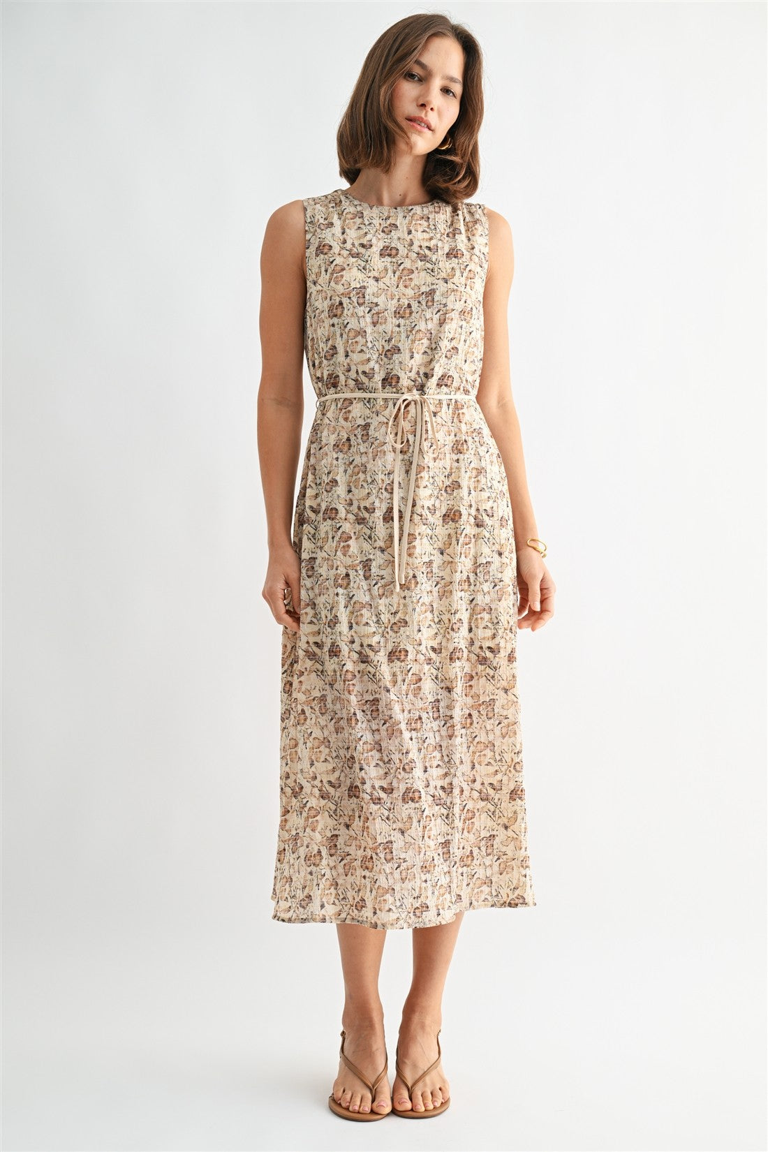 MARLA PRINTED MIDI DRESS