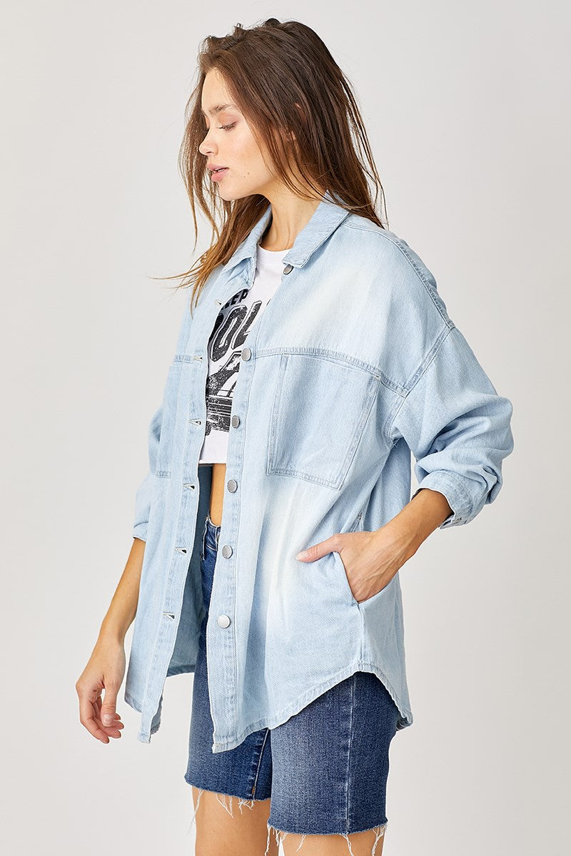 DENIM SHACKET