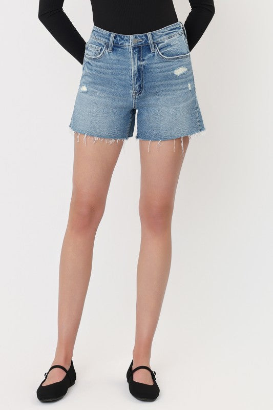 LEONA DENIM SHORTS