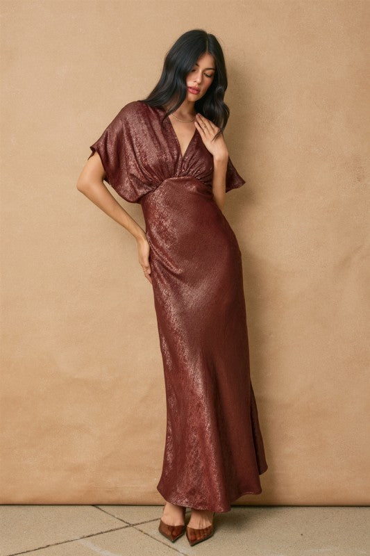 CARA DOLMAN SLEEVE DRESS