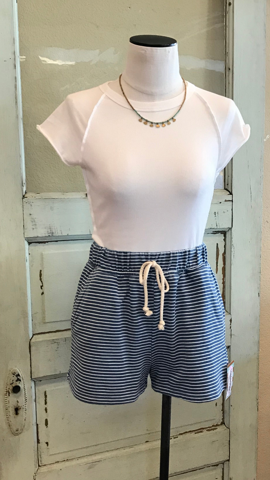 PHEOBE STRIPED SHORTS