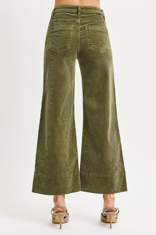 SENA CORDUROY WIDE LEG PANT