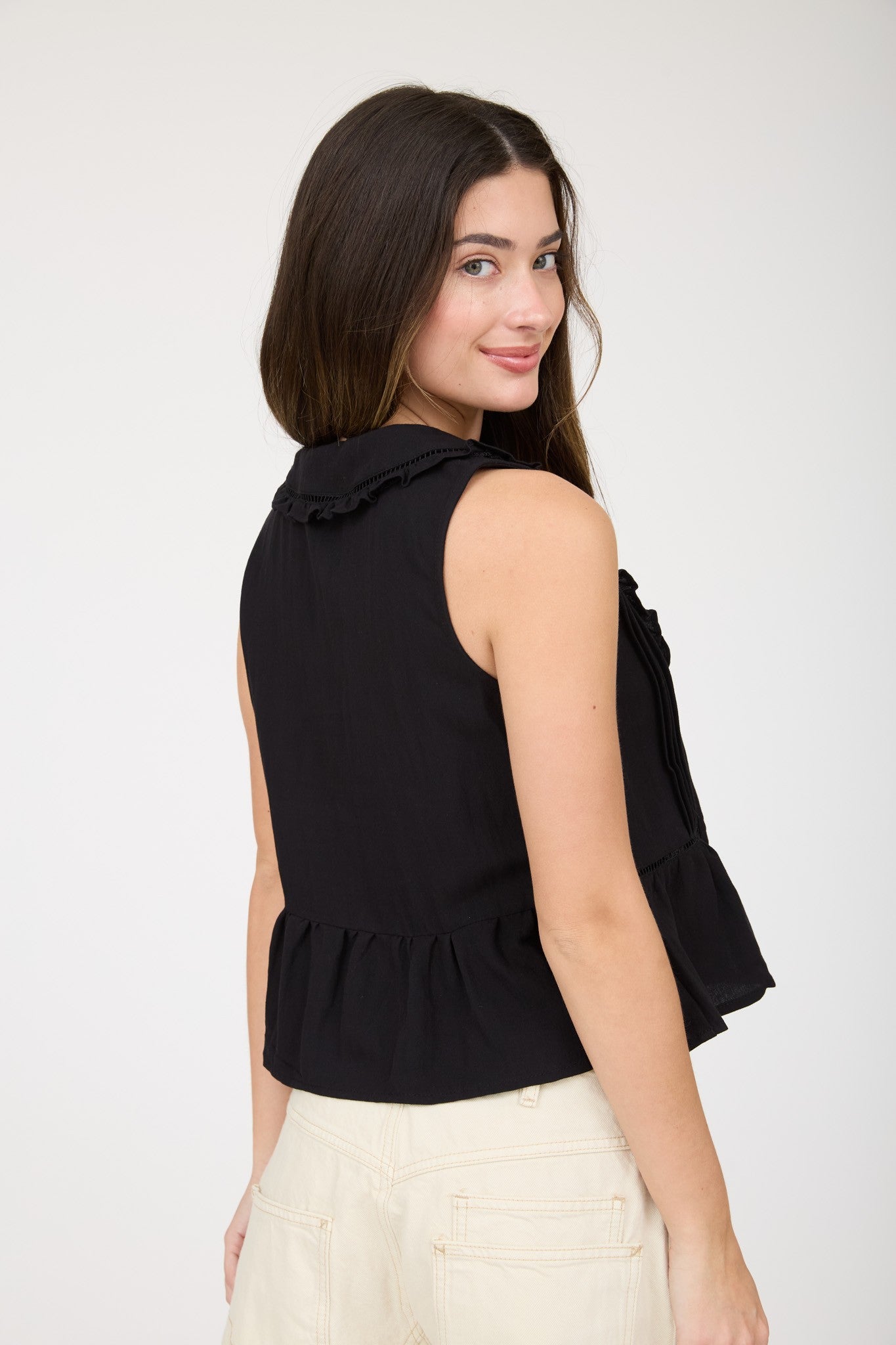 TEGAN SLEEVELESS TOP