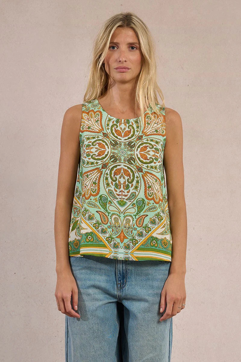 JORDYN PRINTED TOP
