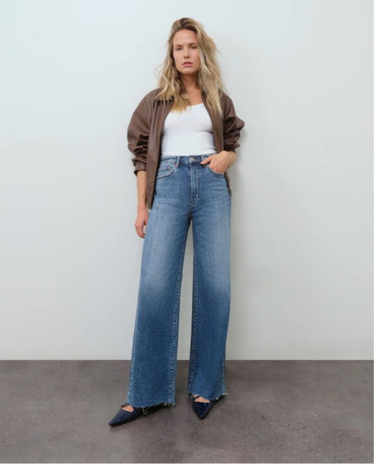 FAR OUT WIDE LEG DENIM