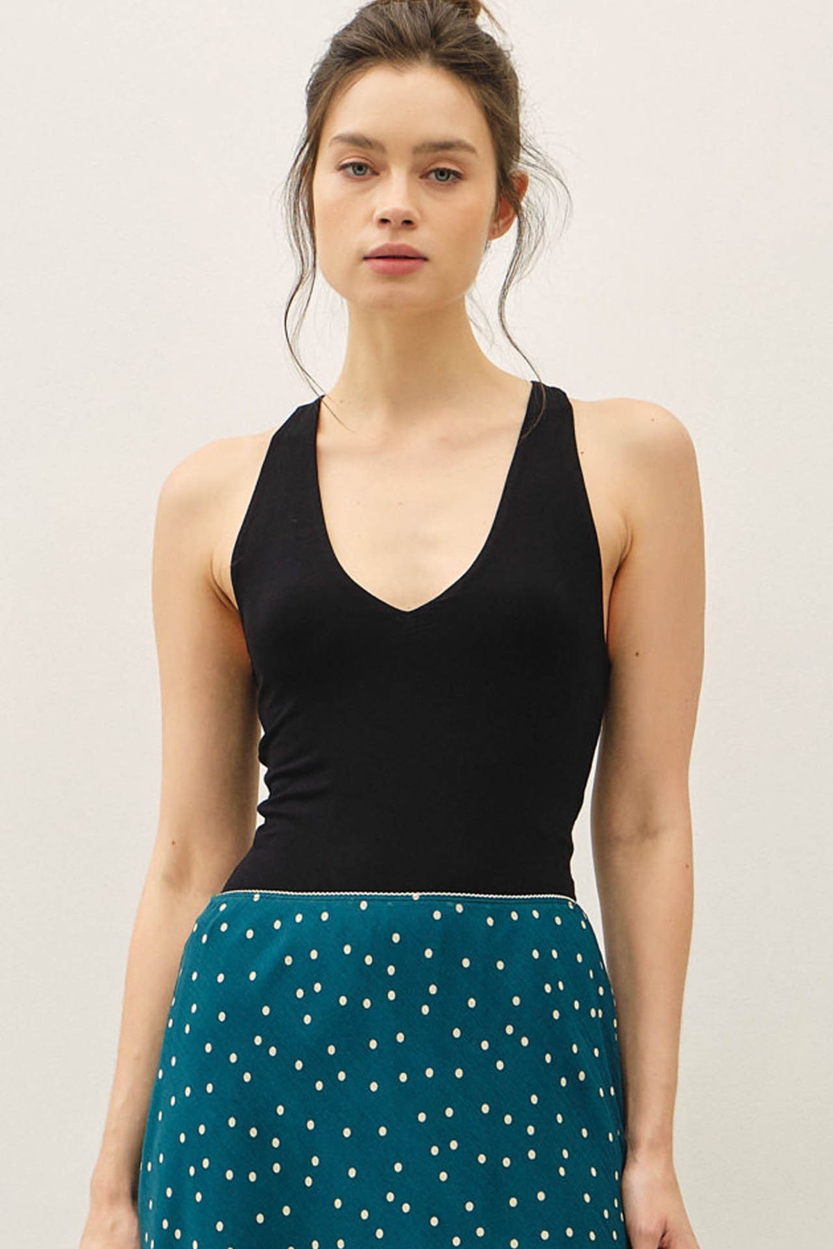 DOUBLE LAYERED RACERBACK