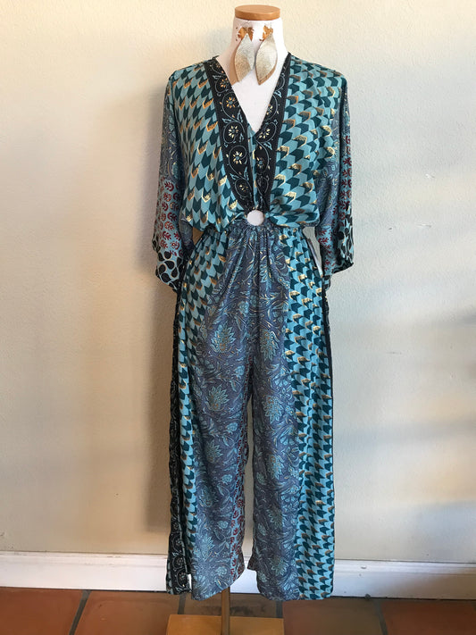 YAZMIN PRINTED JUMPSUIT