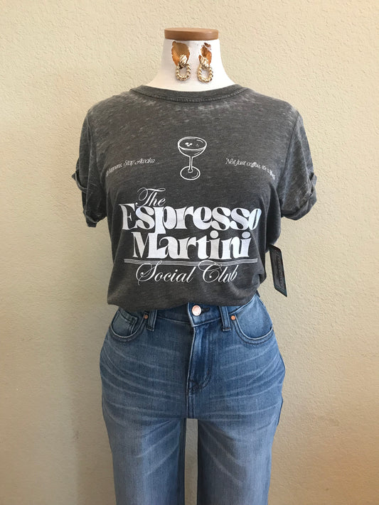 ‘ESPRESSO MARTINI SOCIAL CLUB’ TEE