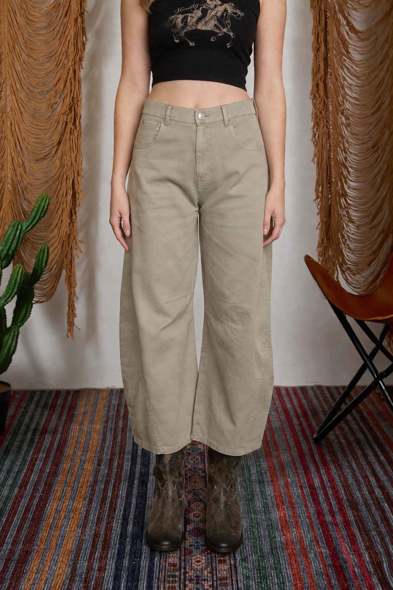 MARISSA BARREL TROUSERS