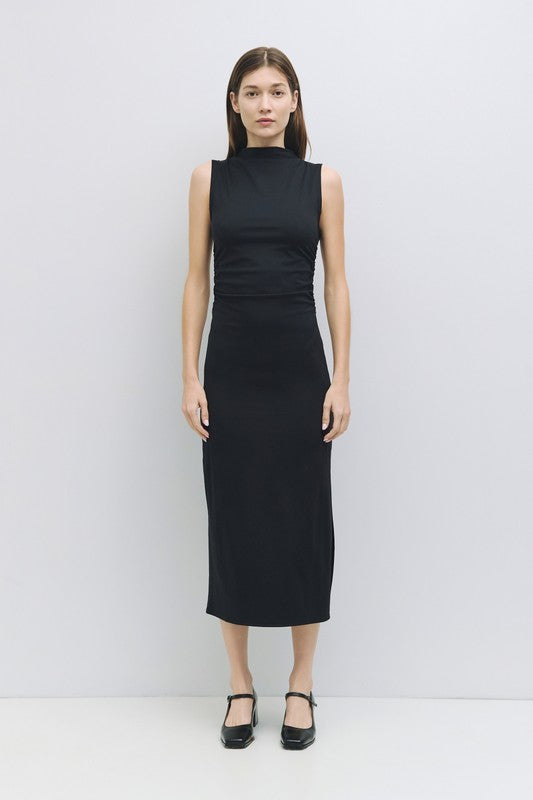 SIENNA MOCK NECK DRESS