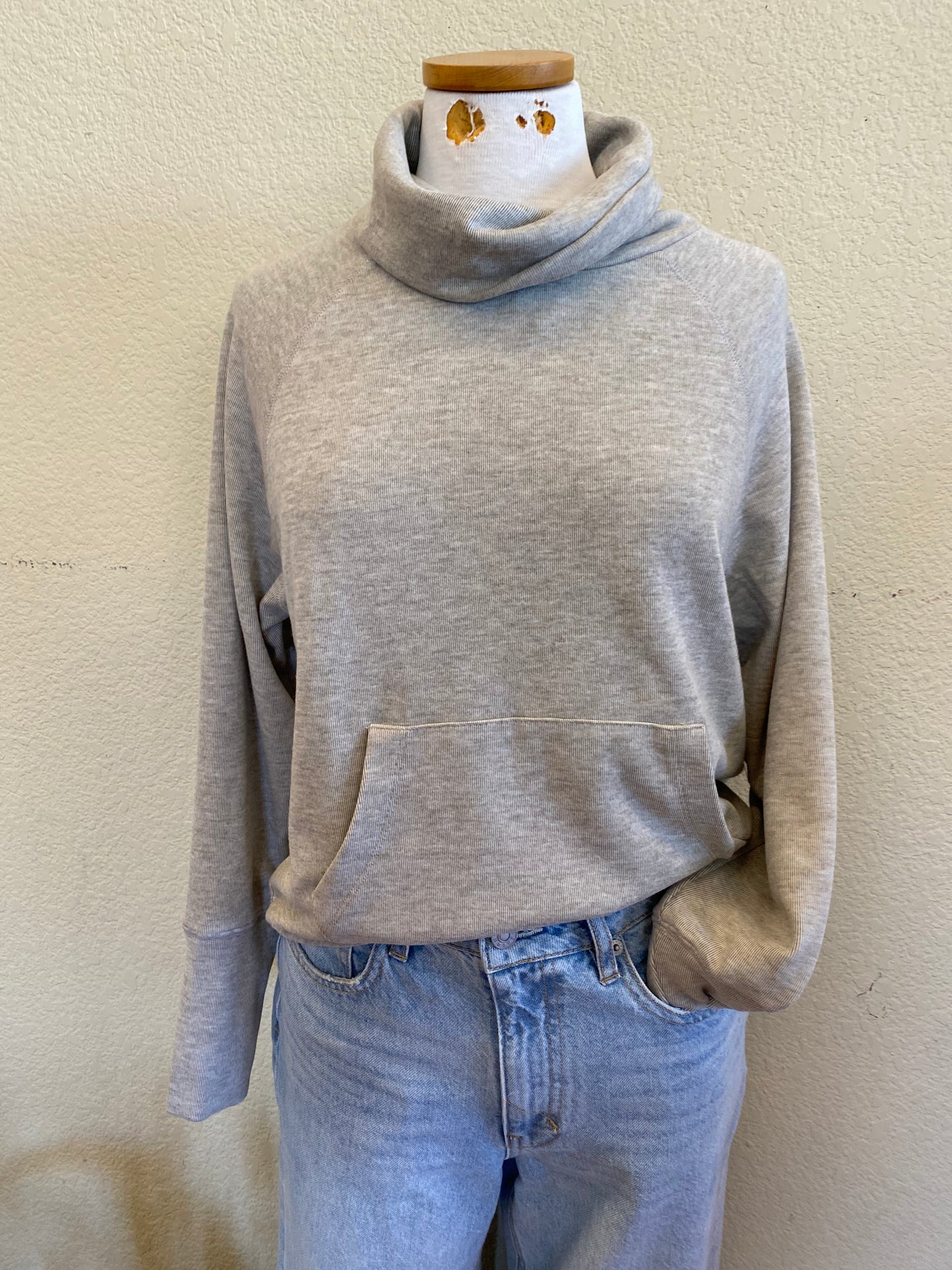 EVERLY FUNNEL NECK PULLOVER