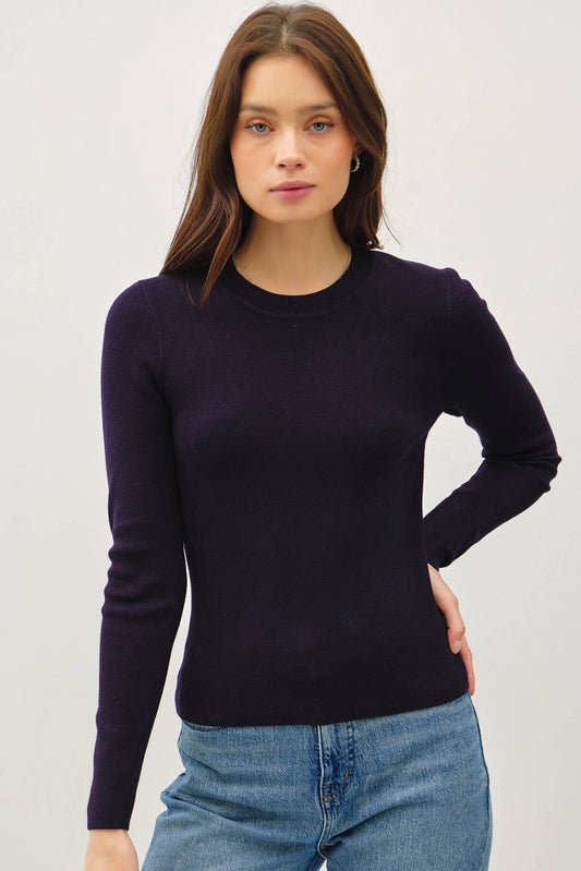 ZOLA KNIT SWEATER TOP