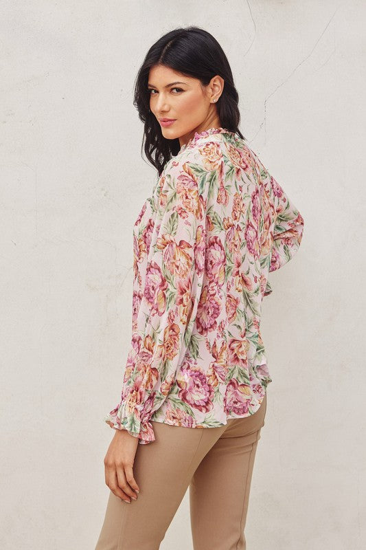 JILLIAN FLORAL BLOUSE