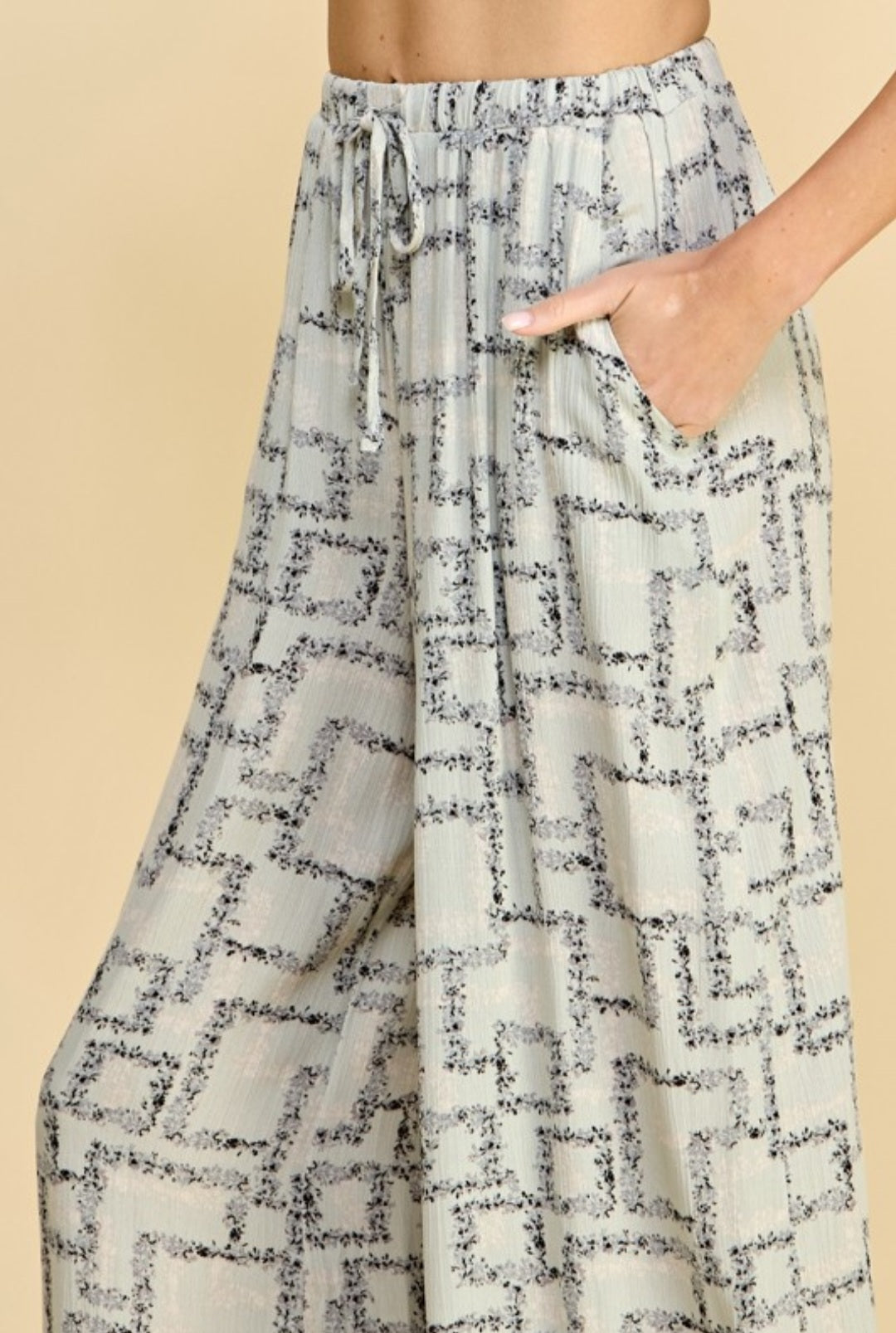 KIMBERLY PRINTED PANTS