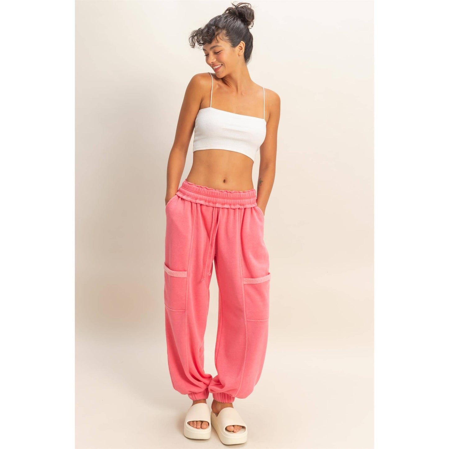 LIBBY FRENCH TERRY PANTS