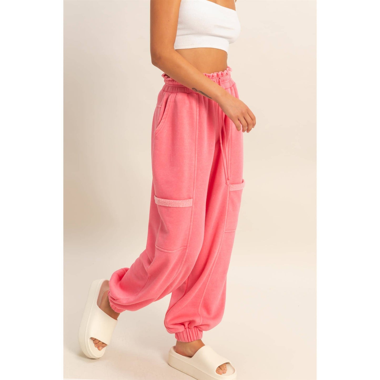 LIBBY FRENCH TERRY PANTS