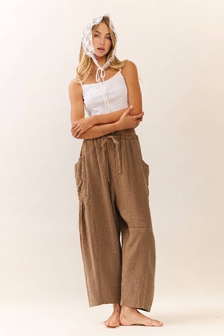 CARLY GAUZE PANTS