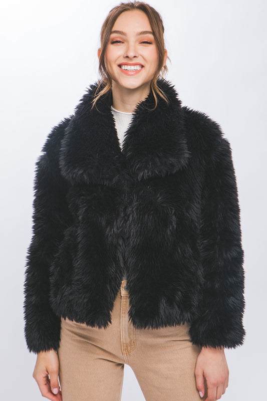 JAYME FAUX FUR JACKET