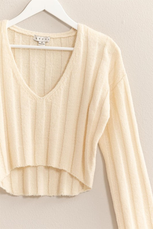 TERESA RIBBED SWEATER