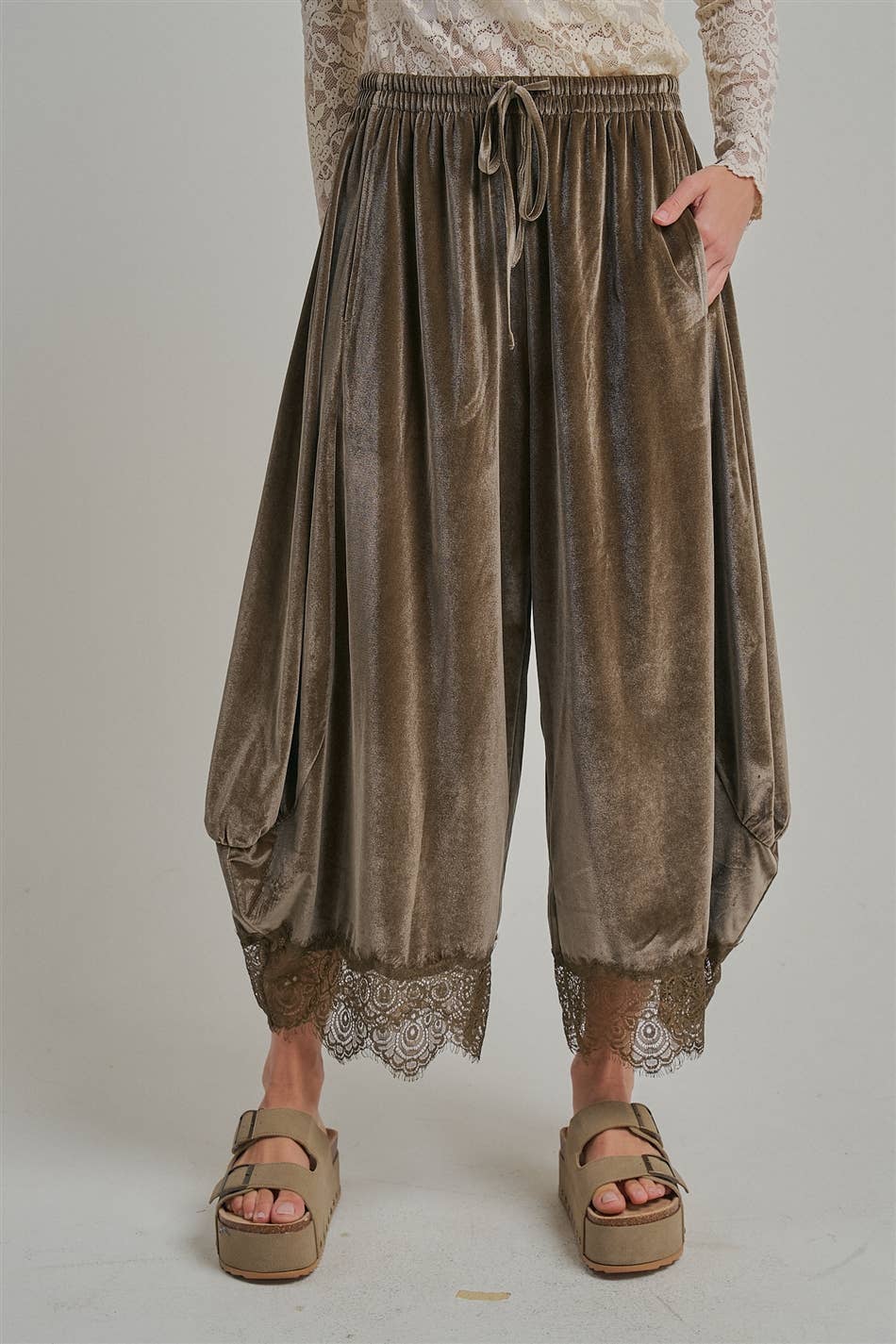 CALYPSO VELVET PANTS