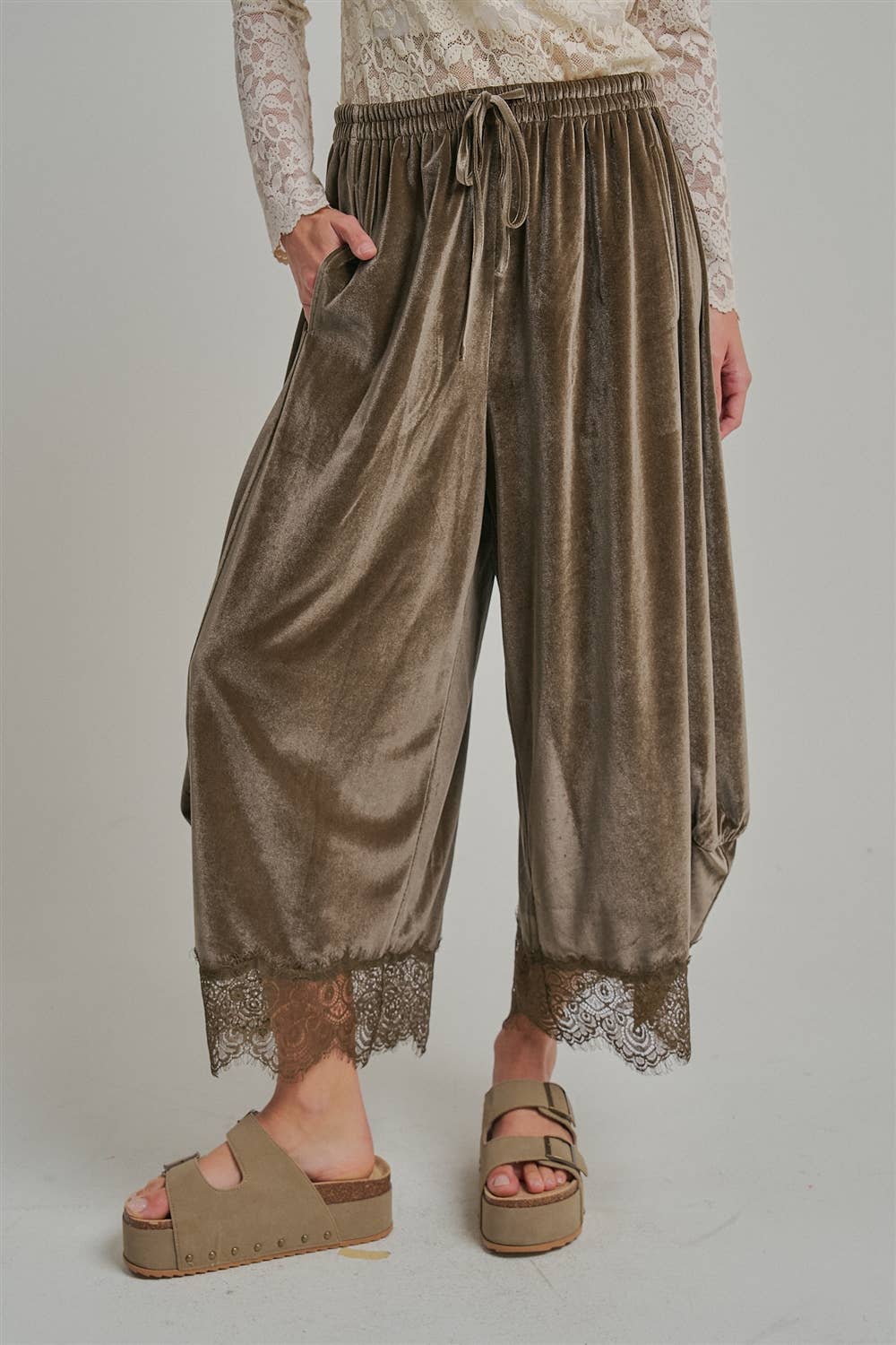 CALYPSO VELVET PANTS