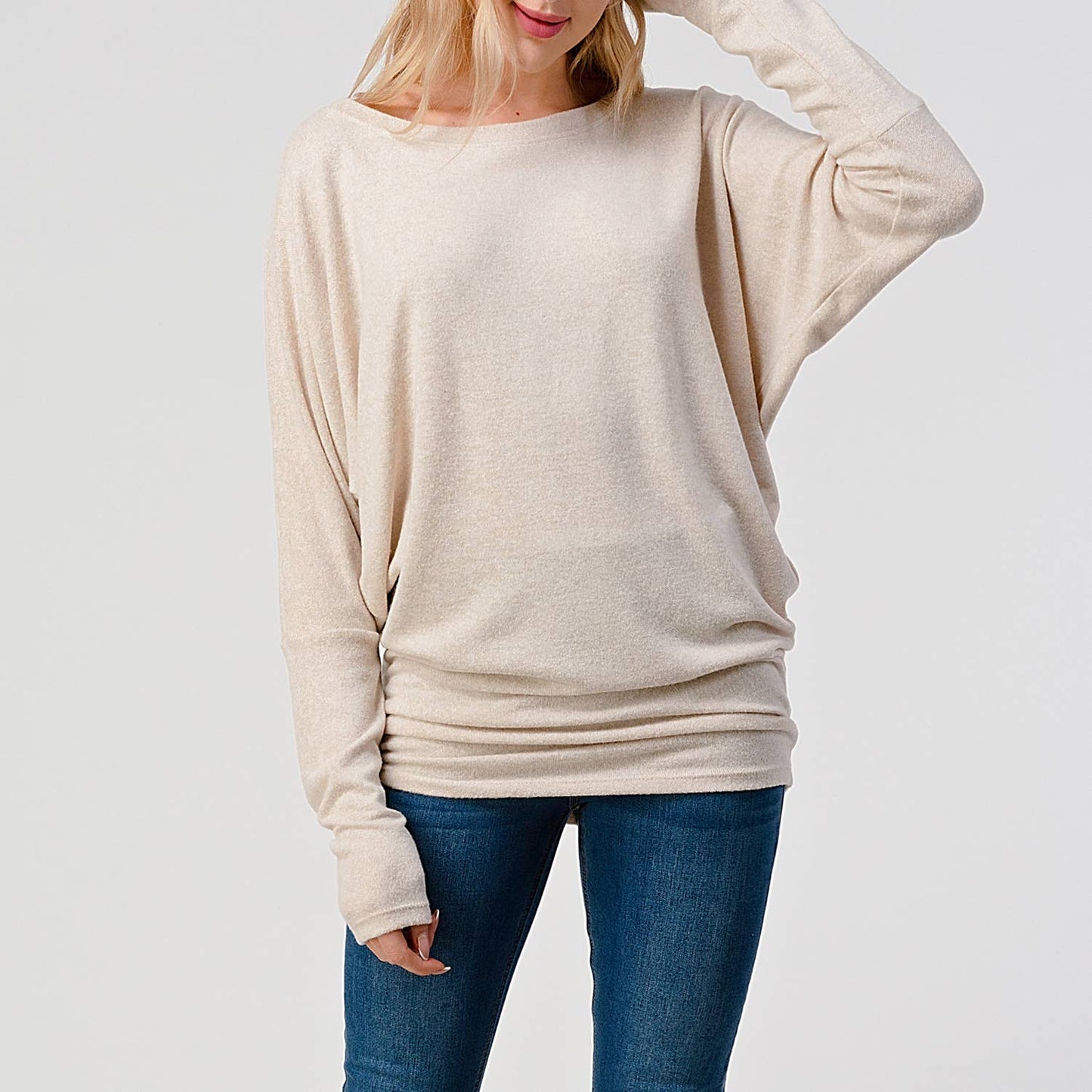 CATHY ROUND NECK TOP