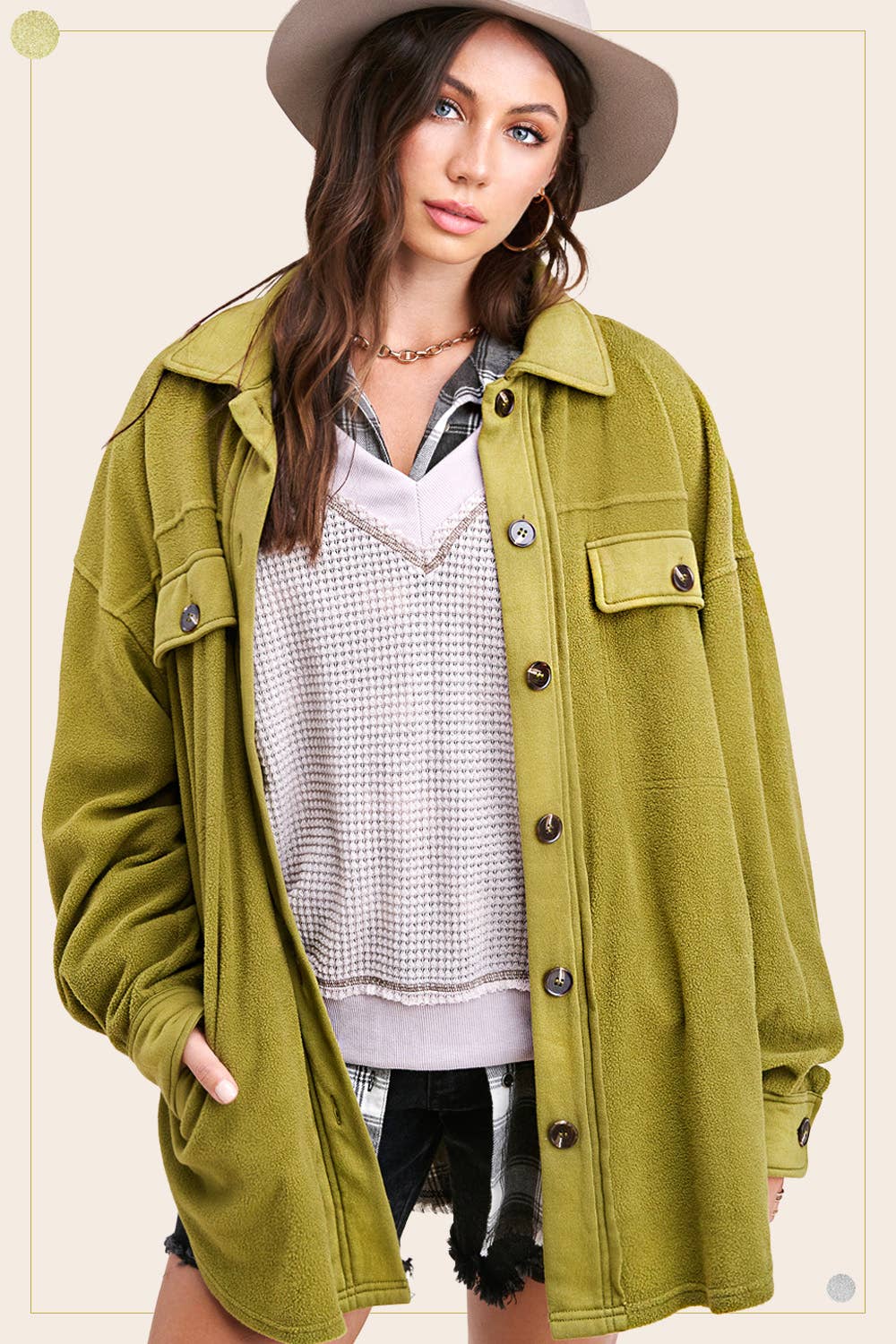 YURI FLEECE SHACKET