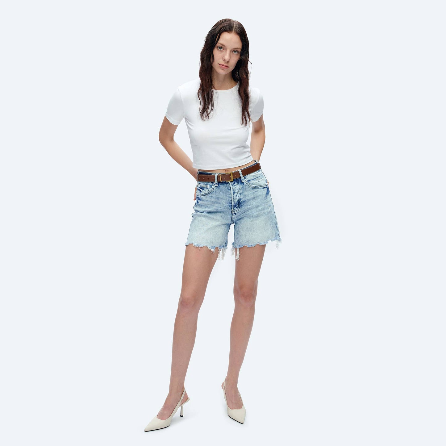 CELESTE DENIM SHORTS